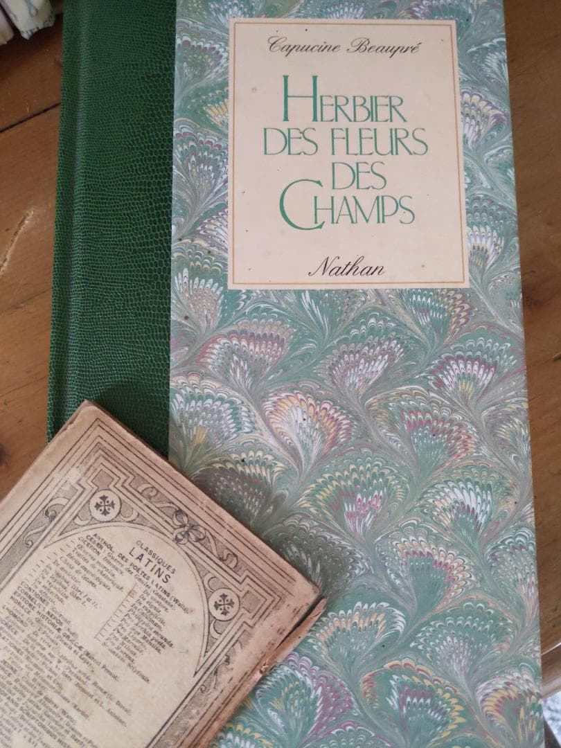 洋書、フランス、ナタン社植物図鑑