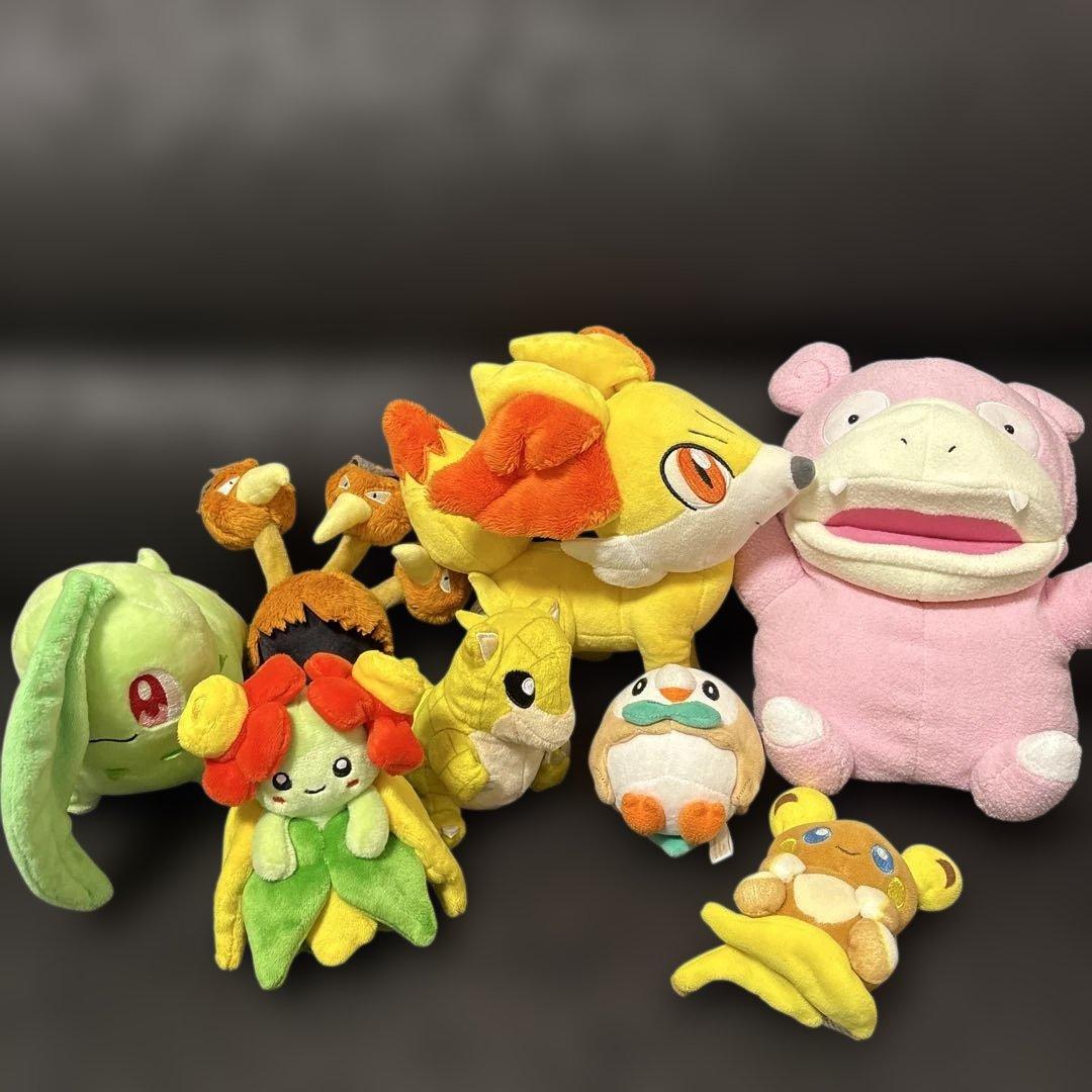 ポケセン　ぬいぐるみ　まとめ売り　全ポケモンセンター　レア多数　大量130サイズ