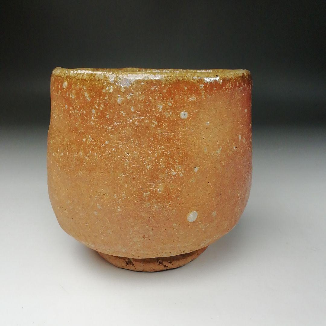 Ｔ１５８　茶碗　『信楽焼』『筒茶碗』『谷清右ェ門造』　共箱　抹茶碗　茶道具