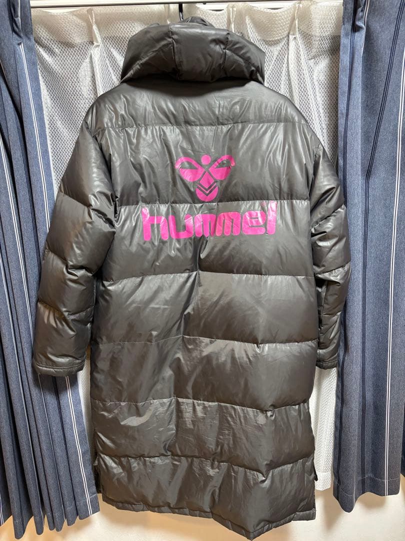 hummel ダウンコート フード付き
