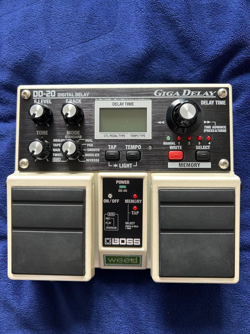 BOSS DD-20 WEED mod 希少ディレイ　美品
