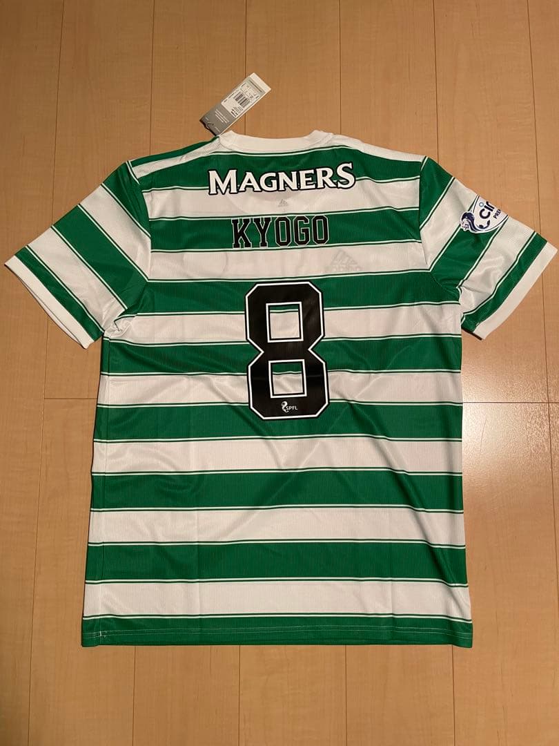 生産終了⭐︎プレミア品⭐︎セルティックFCホームユニフォーム 古橋亨梧 Mサイズ