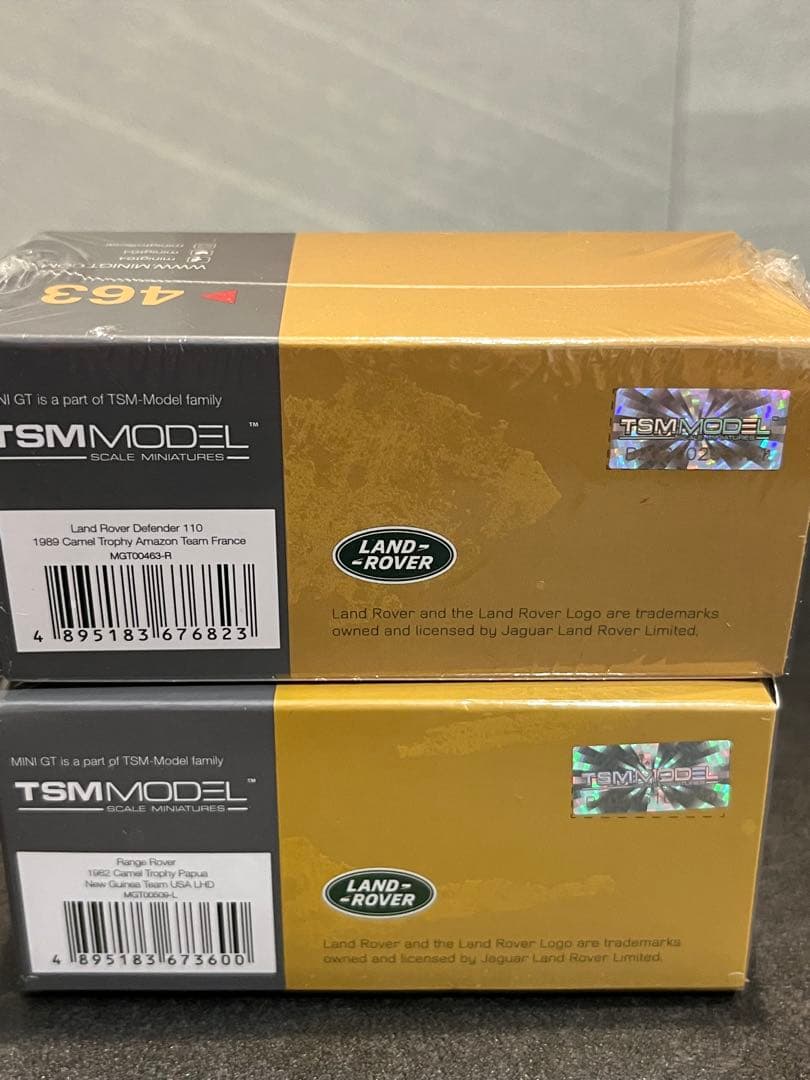 新品！2台セット！MINI-GTランドローバーディフェンダー レンジローバー