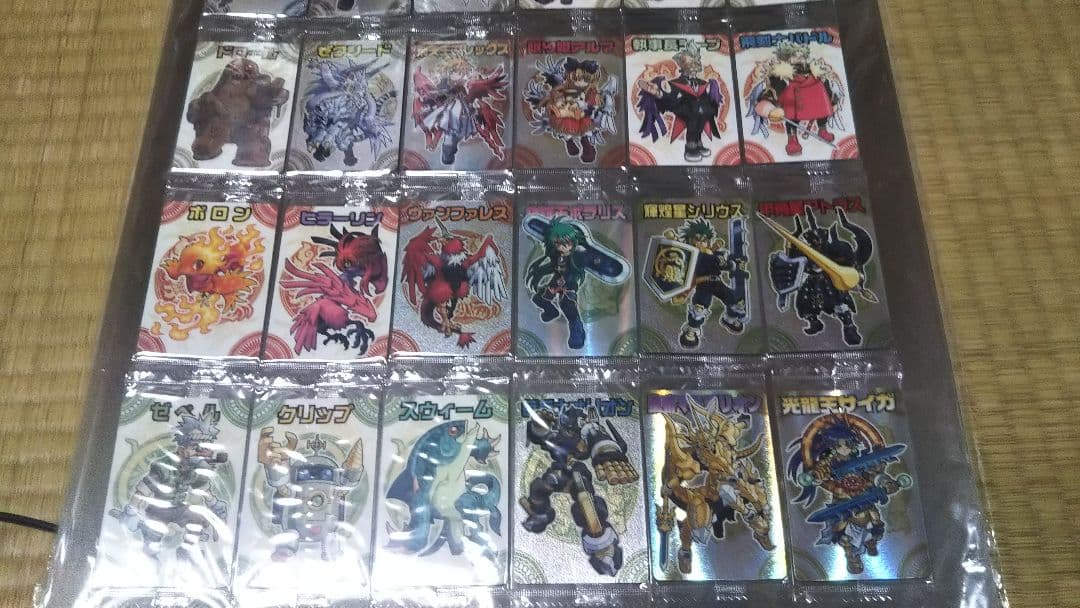 【ザイガス】神羅万象チョコ 二章コンプ＋一章１弾チョコスナック版セット