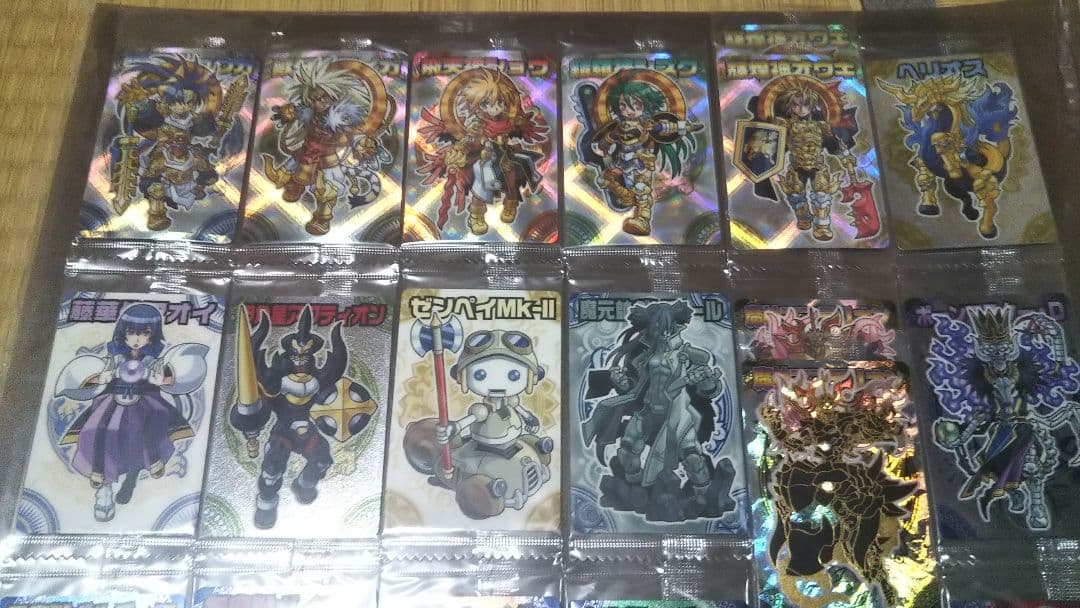 【ザイガス】神羅万象チョコ 二章コンプ＋一章１弾チョコスナック版セット