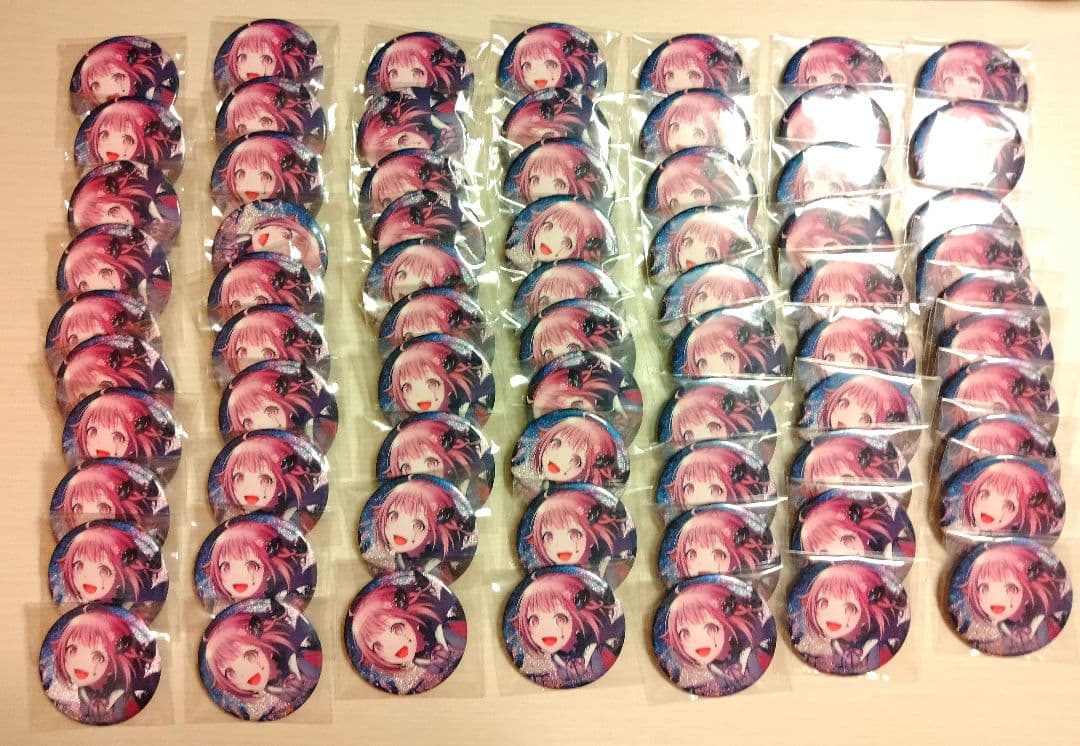 プロセカ 鳳えむ グリッター缶バッジ 70点 天フェニ