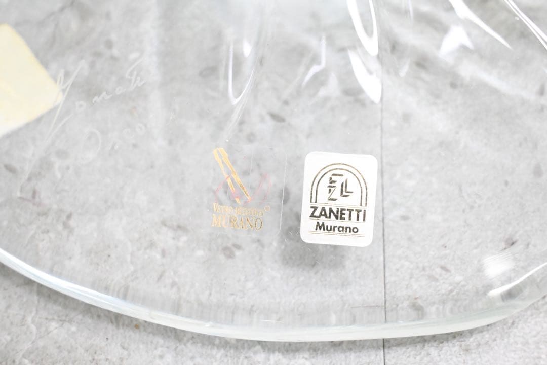 【極美品】Zanetti Murano ザネッティ ムラーノガラス 220万 鷲