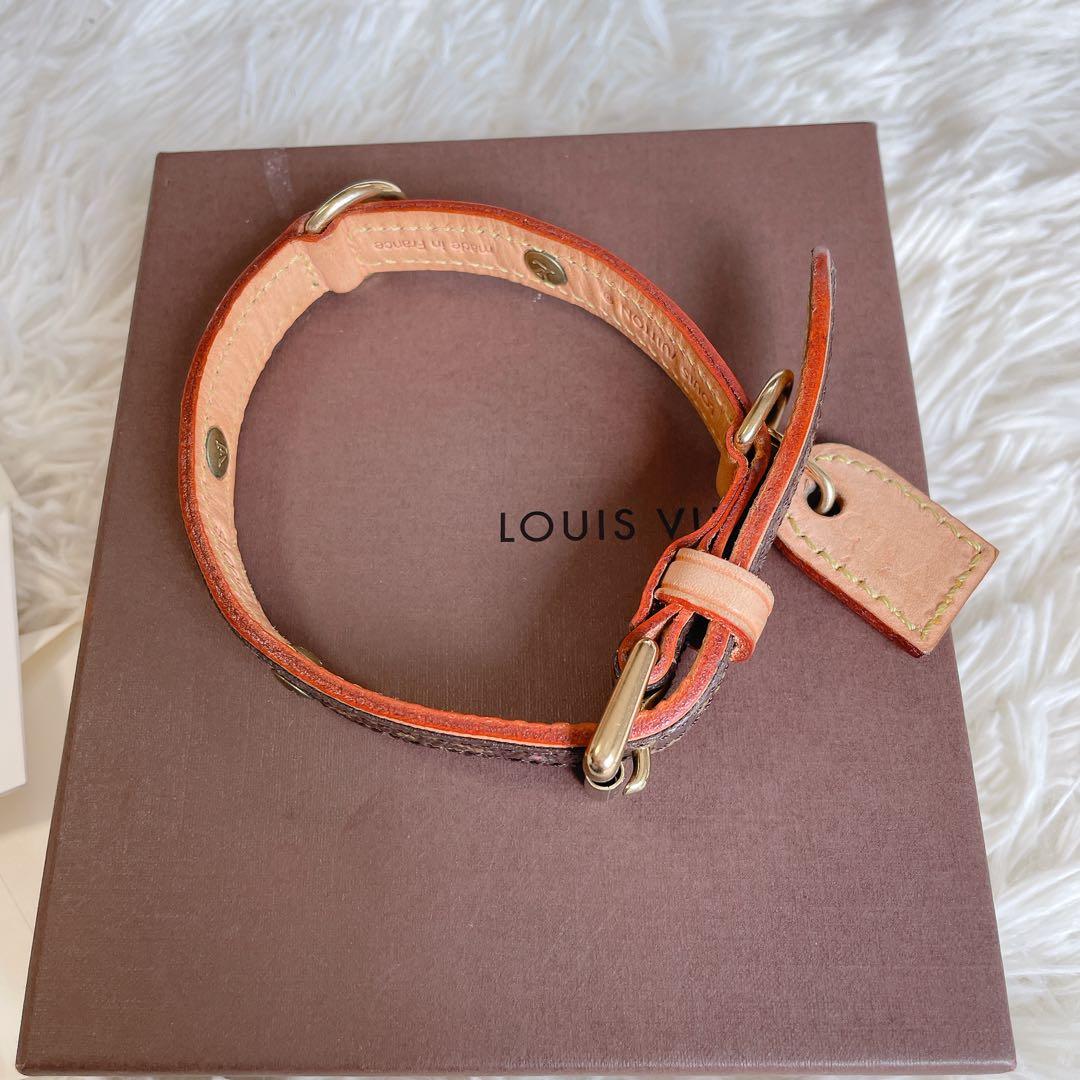 美品✨ LOUIS VUITTON 小型犬用首輪 ドッグカラー リード 犬