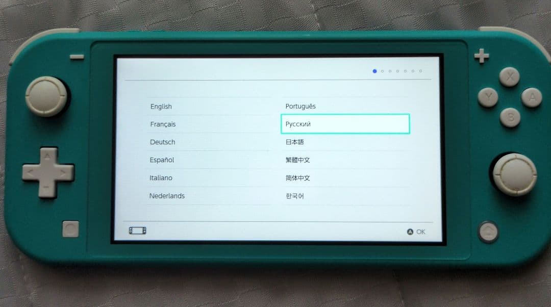 Nintendo Switch Lite ターコイズ 本体のみ　ジャンク