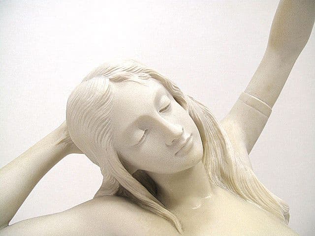 西洋彫刻 アラバスター ヴィーナス像　　大理石 美術品 女神像 裸婦像