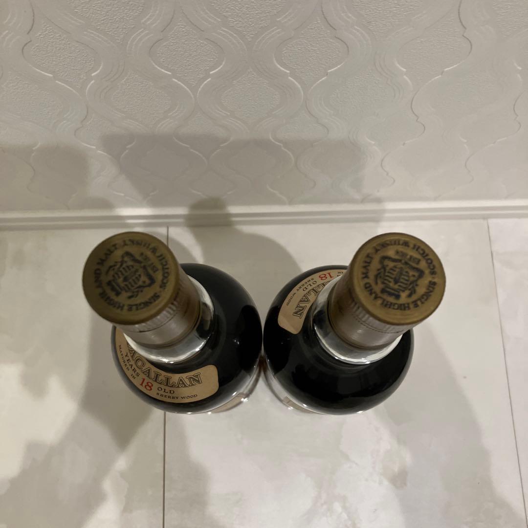 マッカラン18年　【未開封】　2本セット