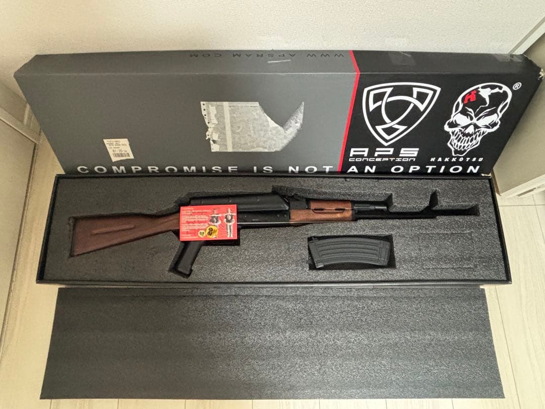 APS製　AK47 次世代電動ガン ブラック・ウッド　動作未確認