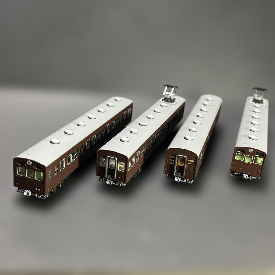 【TOMIX】国鉄 72・73形通勤電車 南武線4両セット◎98489 旧型国電