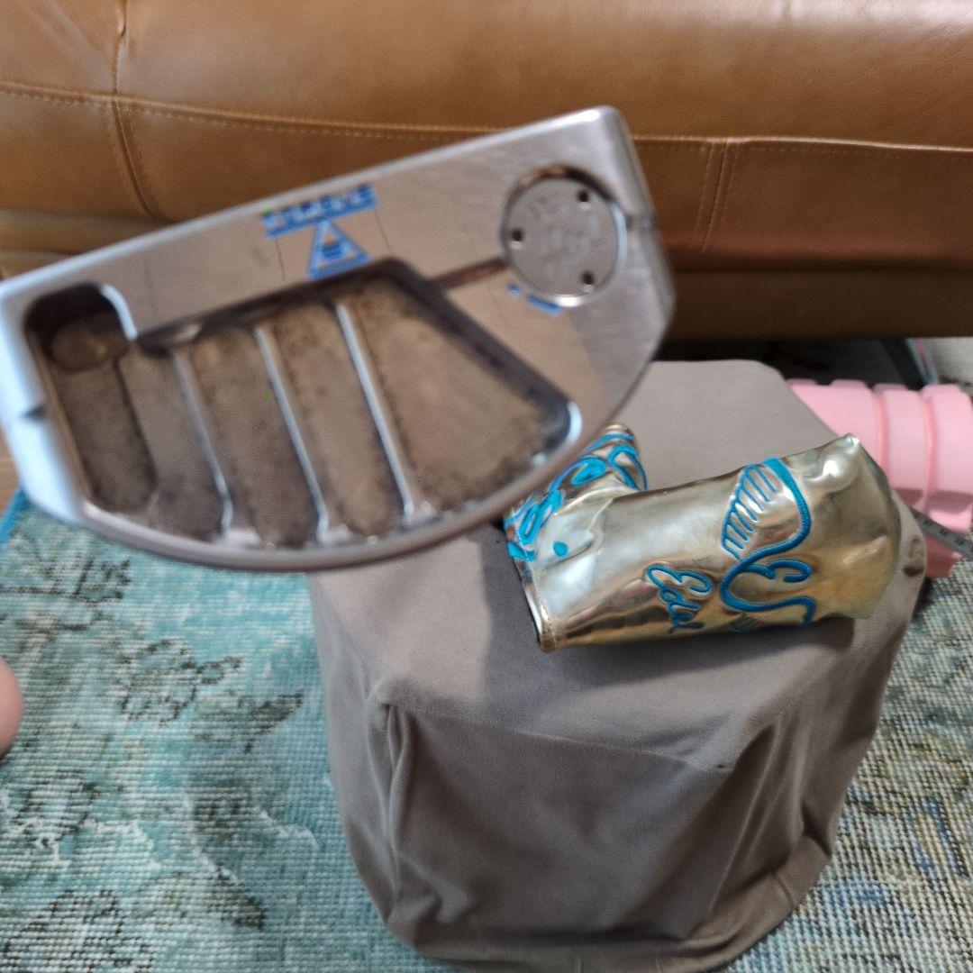 イーデル　デザインチューニング　パター シルバー　34インチ