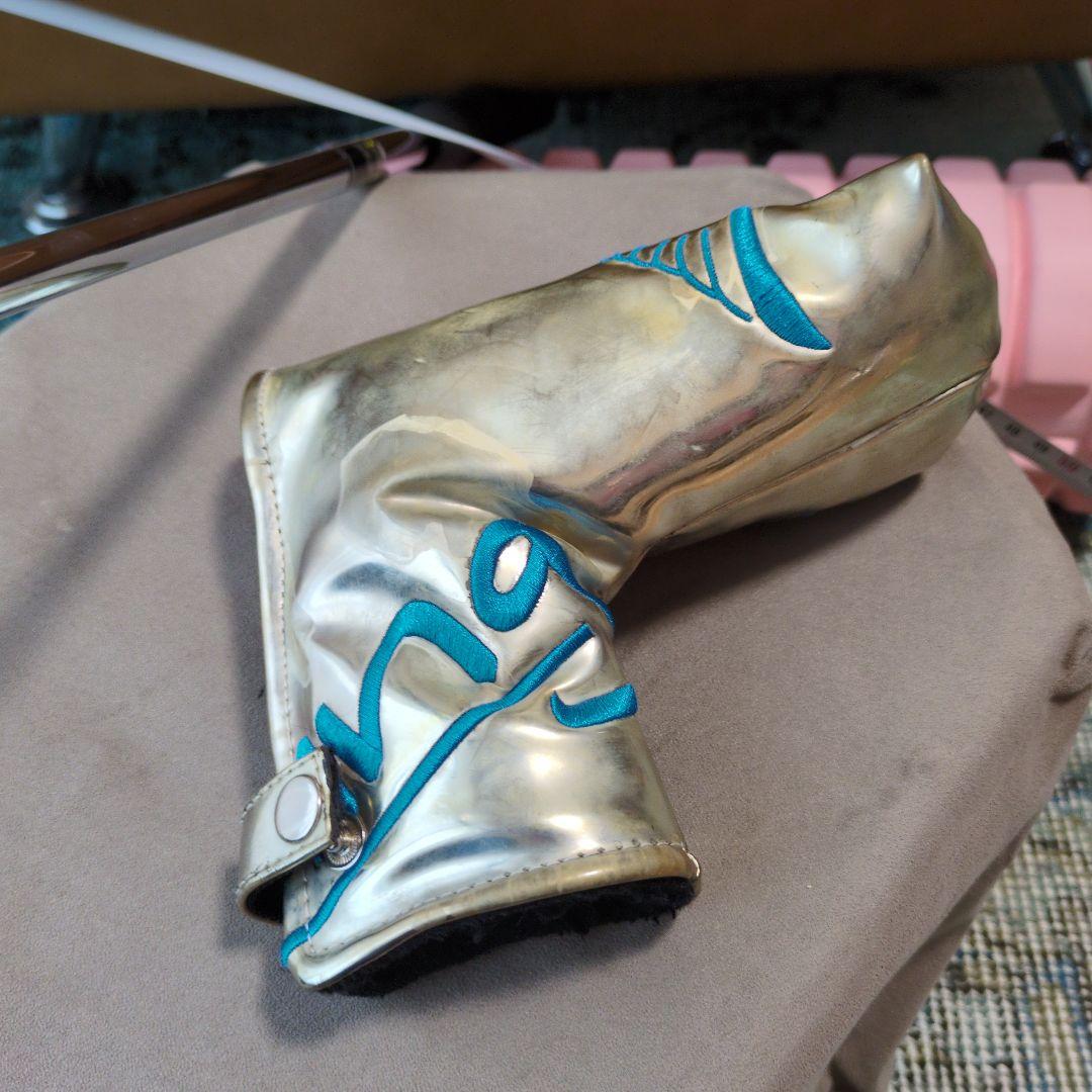 イーデル　デザインチューニング　パター シルバー　34インチ