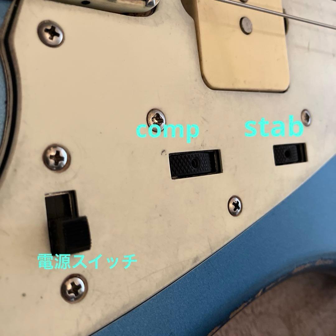 s*r様 ジャズマスタータイプ　エフェクター内蔵コンポーネントギター