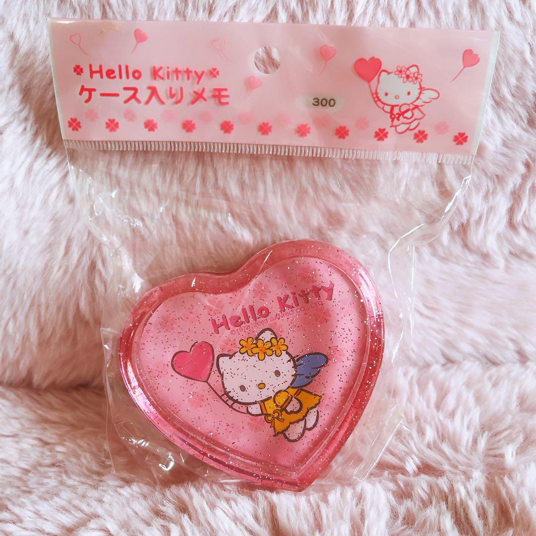 希少レア　ハローキティ　エンジェル　バルーン　レターセット　メモ　平成レトロ