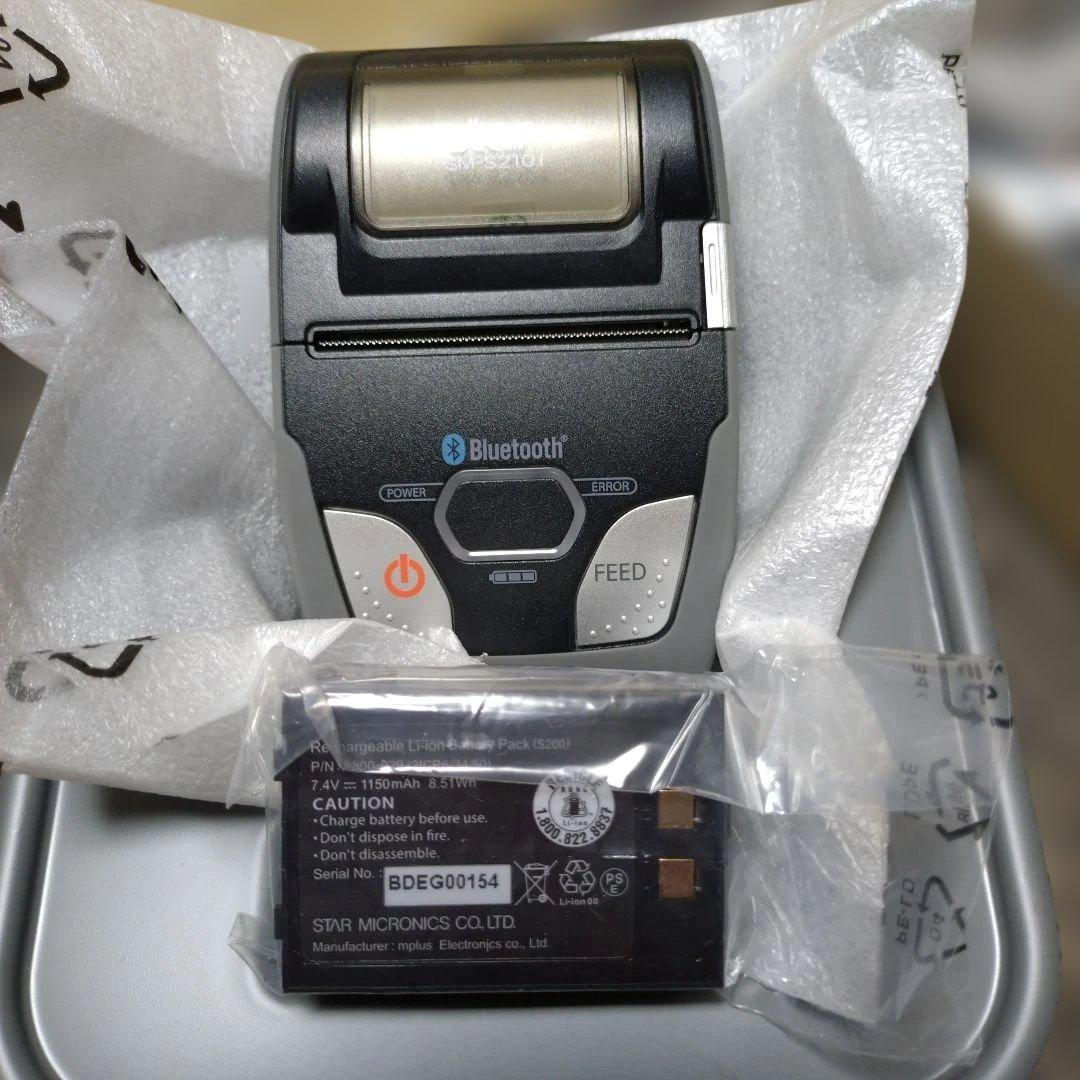 スター精密 【SM-S210i モバイルレシート プリンター】✭新品⑩