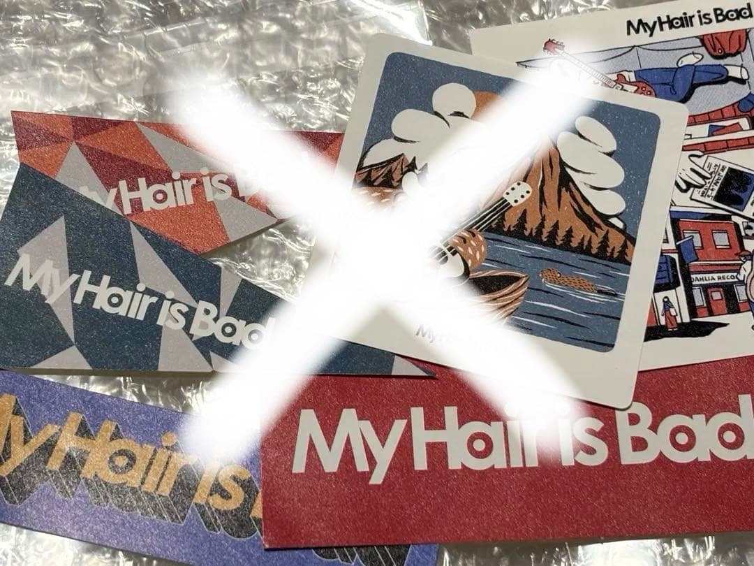 邦ロックバンド ステッカー