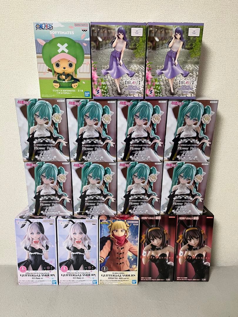 最新美少女プライズフィギュアまとめ売り