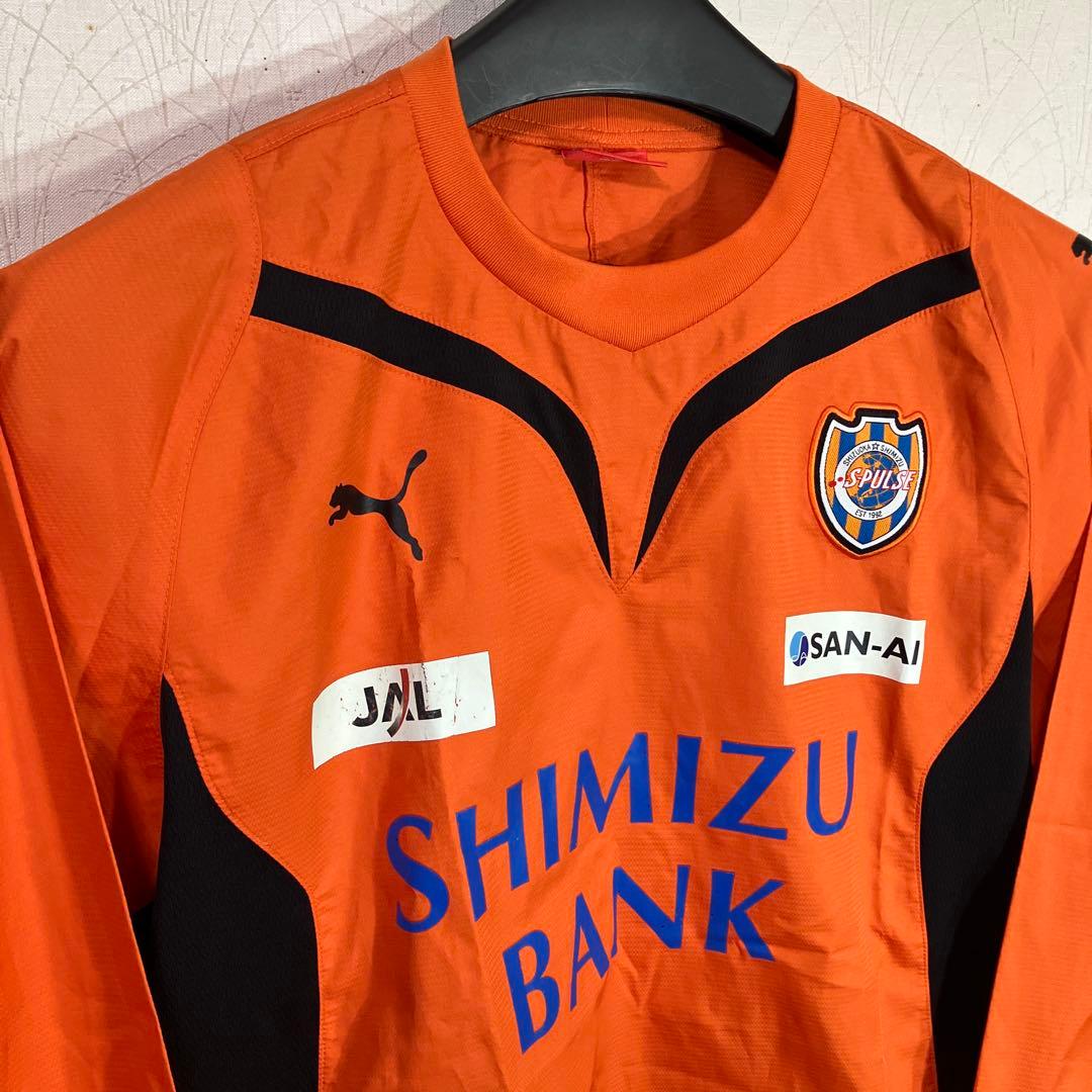 清水エスパルス　支給品　トレーニングウェア　PUMA ピステ　スポンサー付き