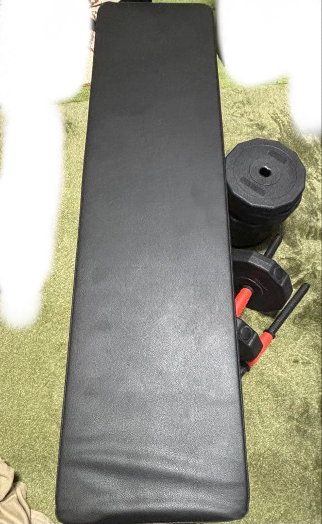 重量可変式ダンベル、トレーニングチェアセット