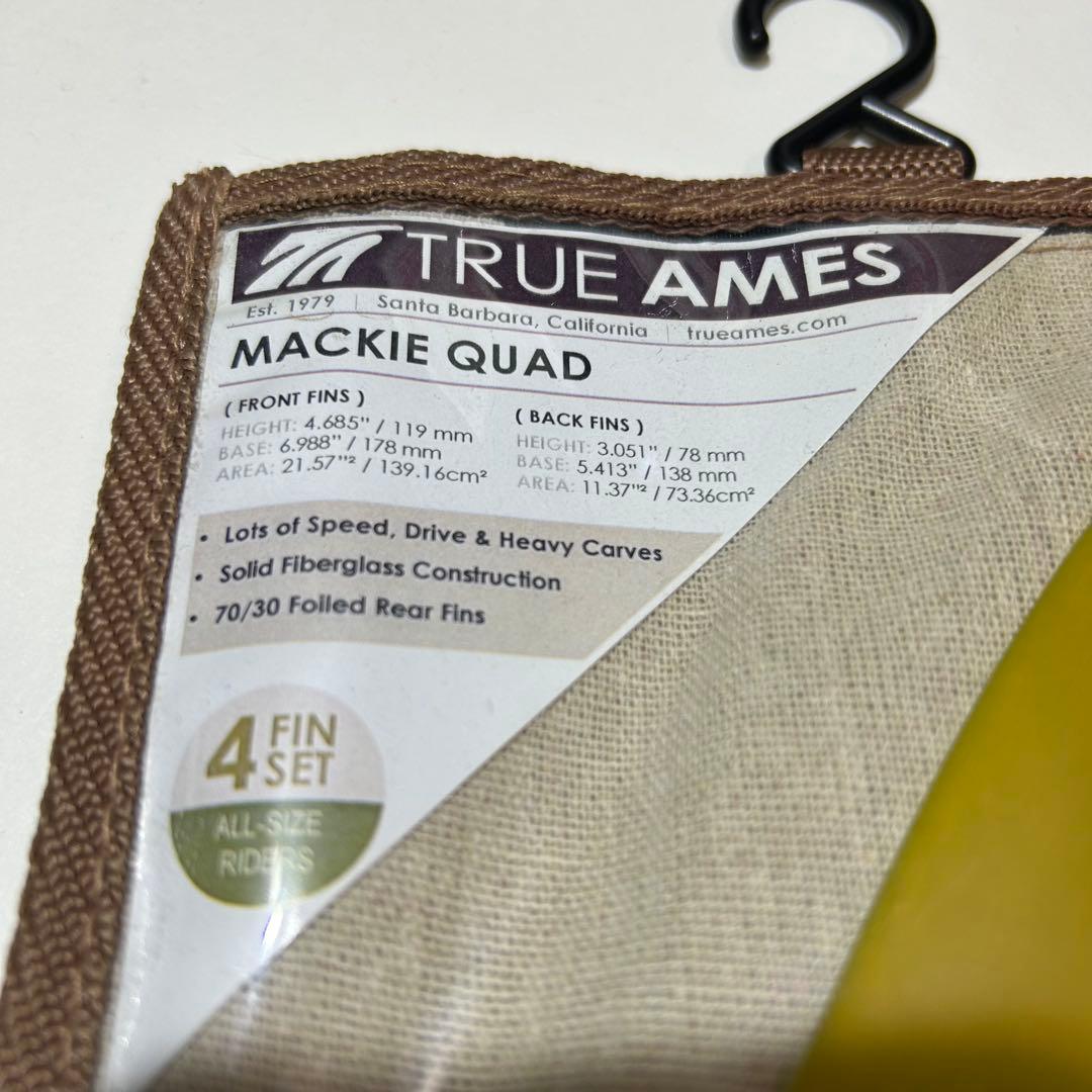サーフィン・ボディボード TRUE AMES MACKIE QUAD