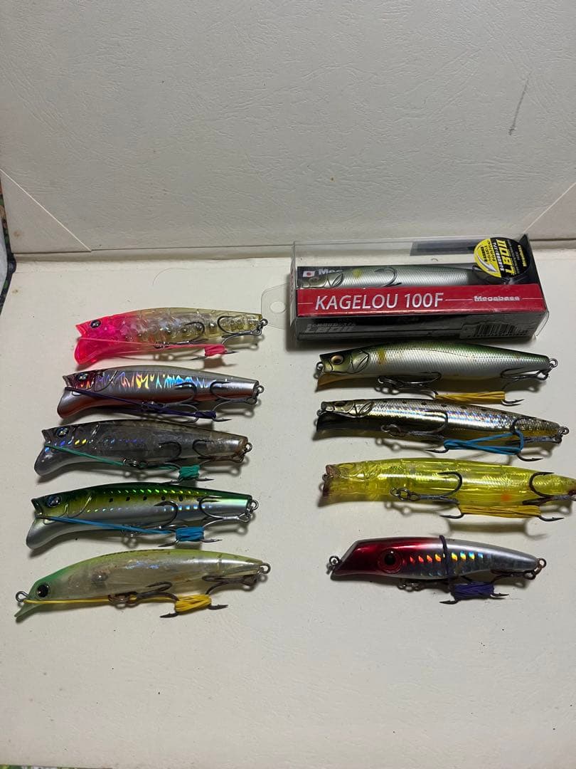 KAGELLOU 100F 他ルアー 10個セット