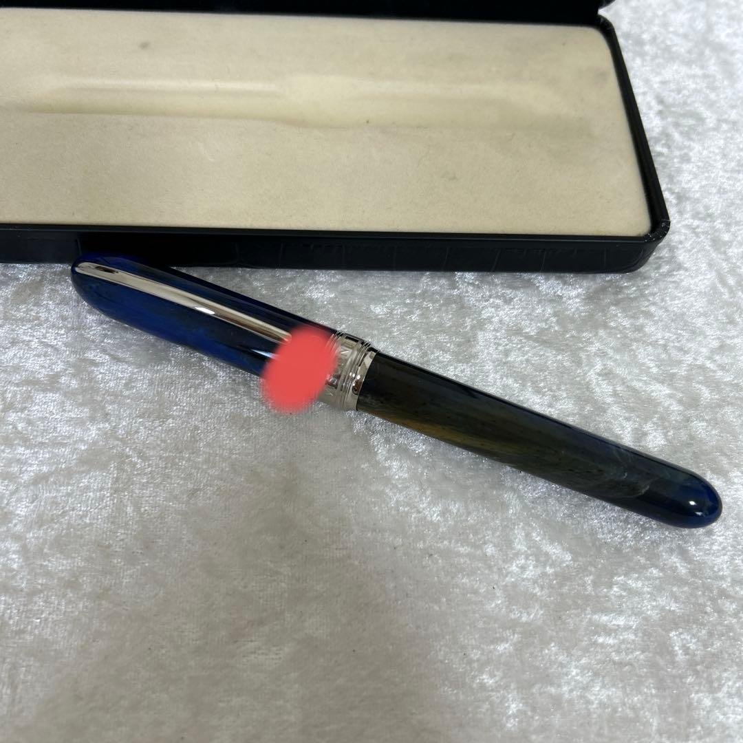 VISCONTI ヴァン・ゴッホ青 万年筆 ケース付き