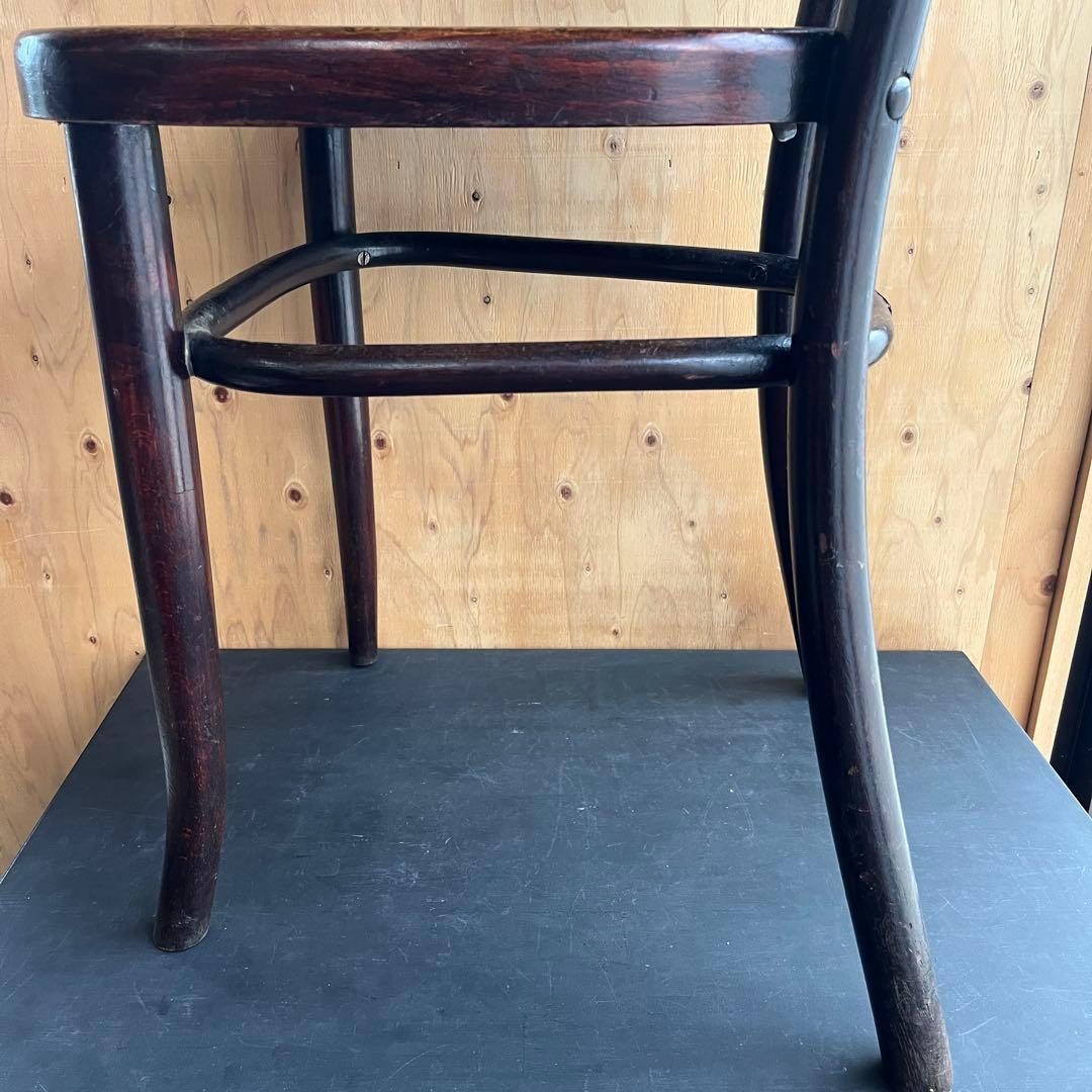 アンティーク家具 椅子 木製 フィッシェル チェコ カフェチェア ベントウッド
