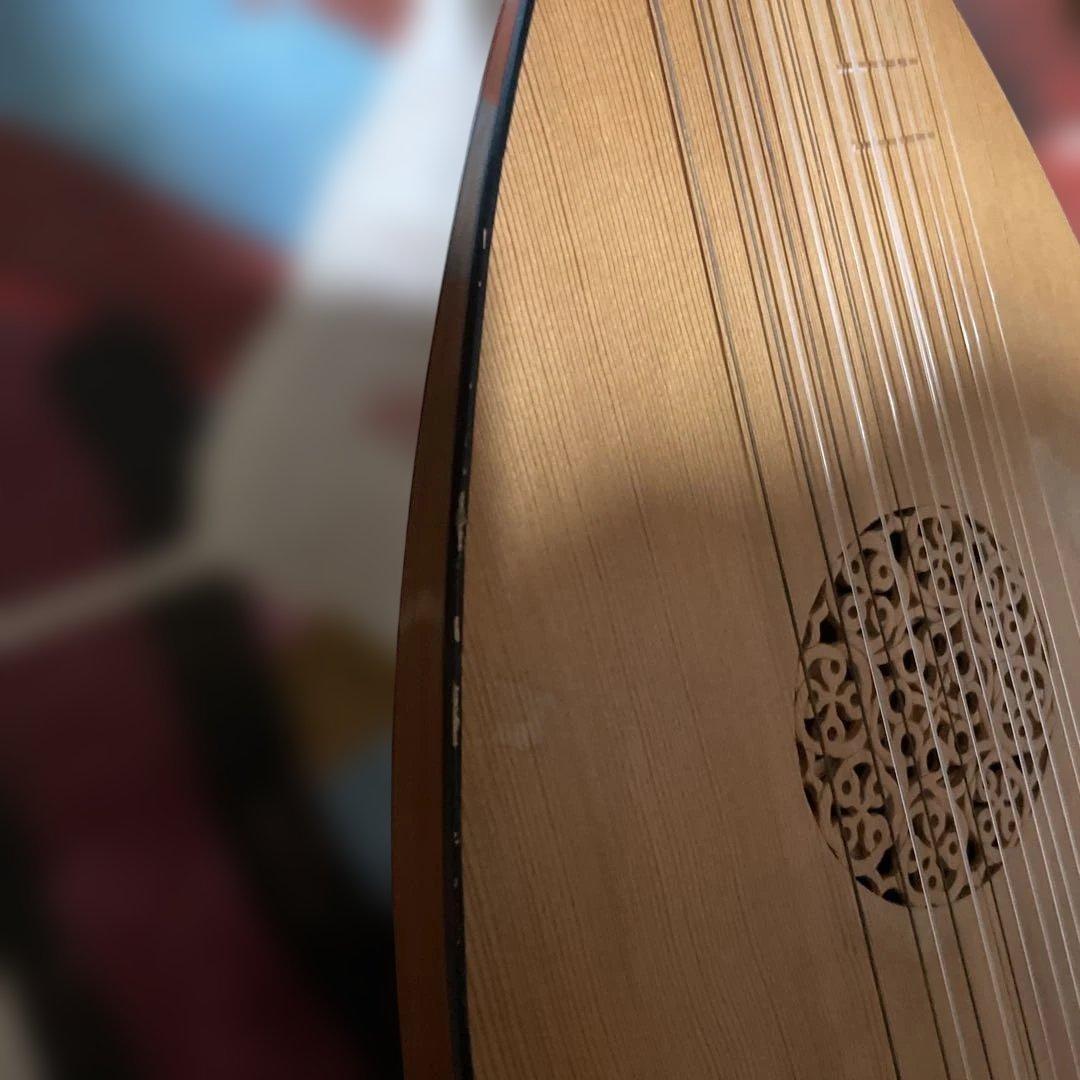 ルネサンスリュート　8コース　LUTE 古楽器　ジャンク