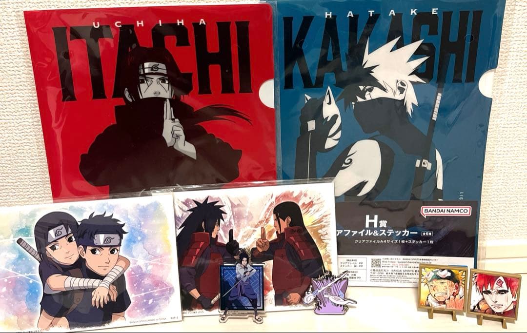 NARUTO プライズフィギュア　9点セット　大量おまけ付き！！