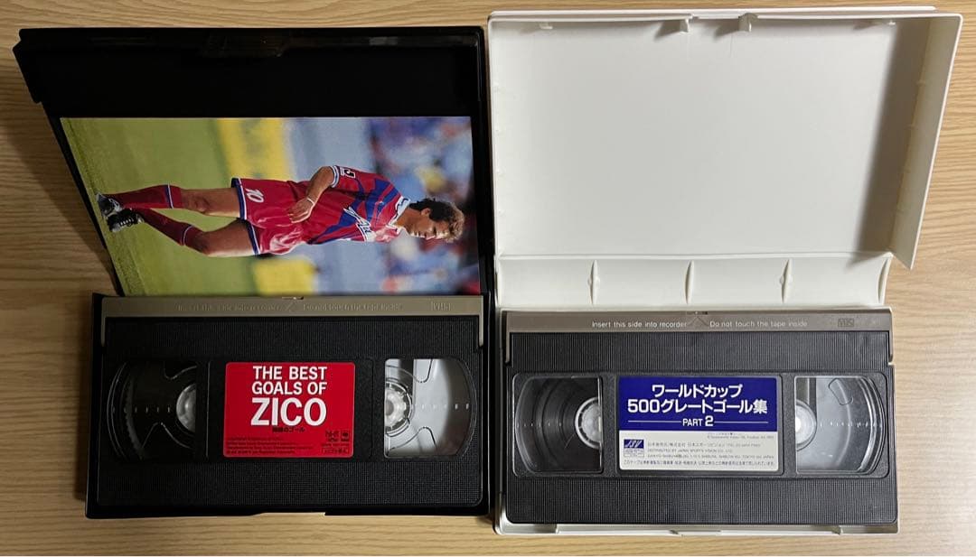 ［本体美品、動作品］サッカー　VHS　ワールドカップ等