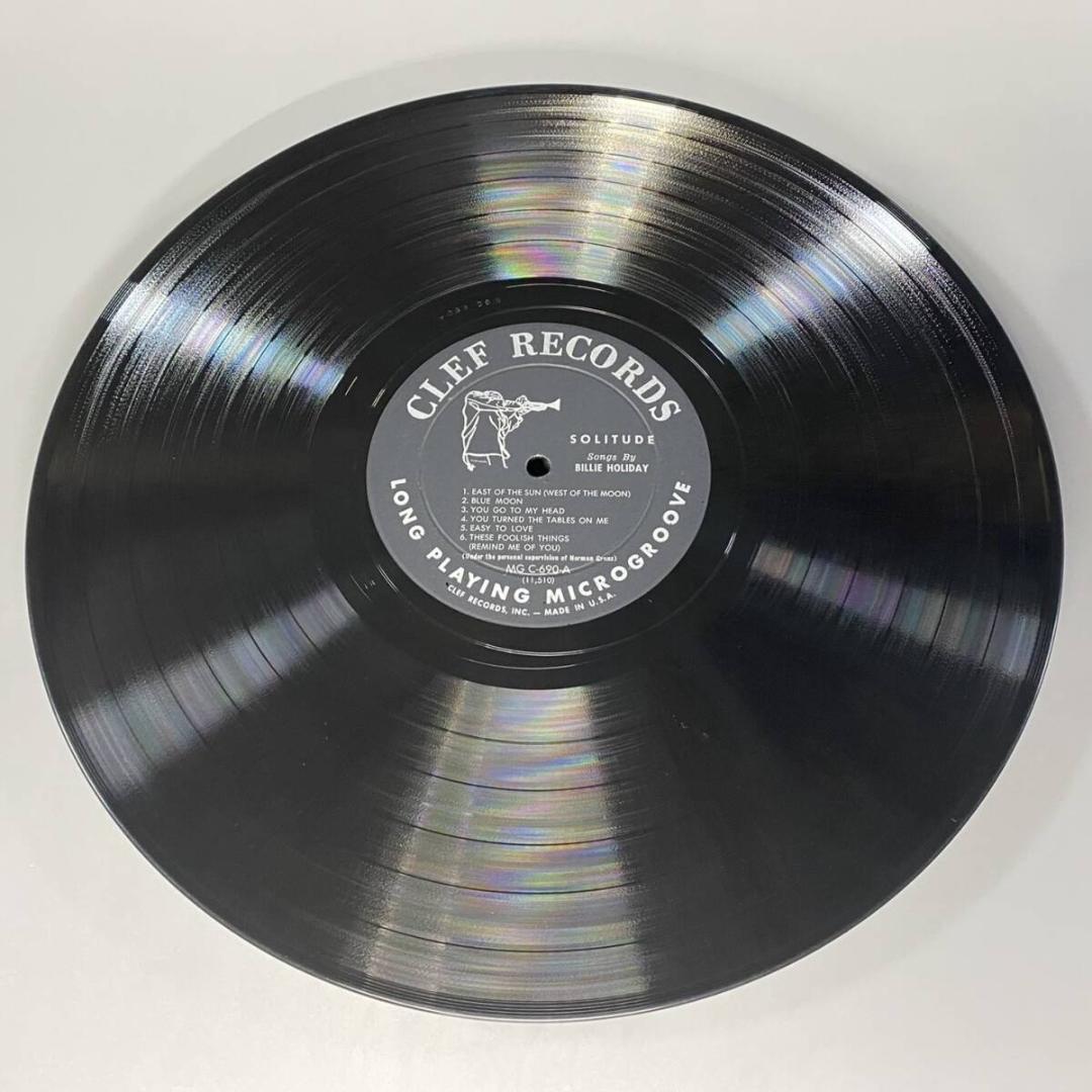 ★至高の逸品【USオリジナル／MONO／深溝】 ビリー・ホリデイ／ ソリチュード