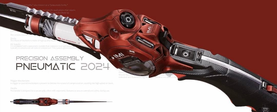 NIGHTINGALE N2 フィギュア　SF ナイフ　ワスプナイフ