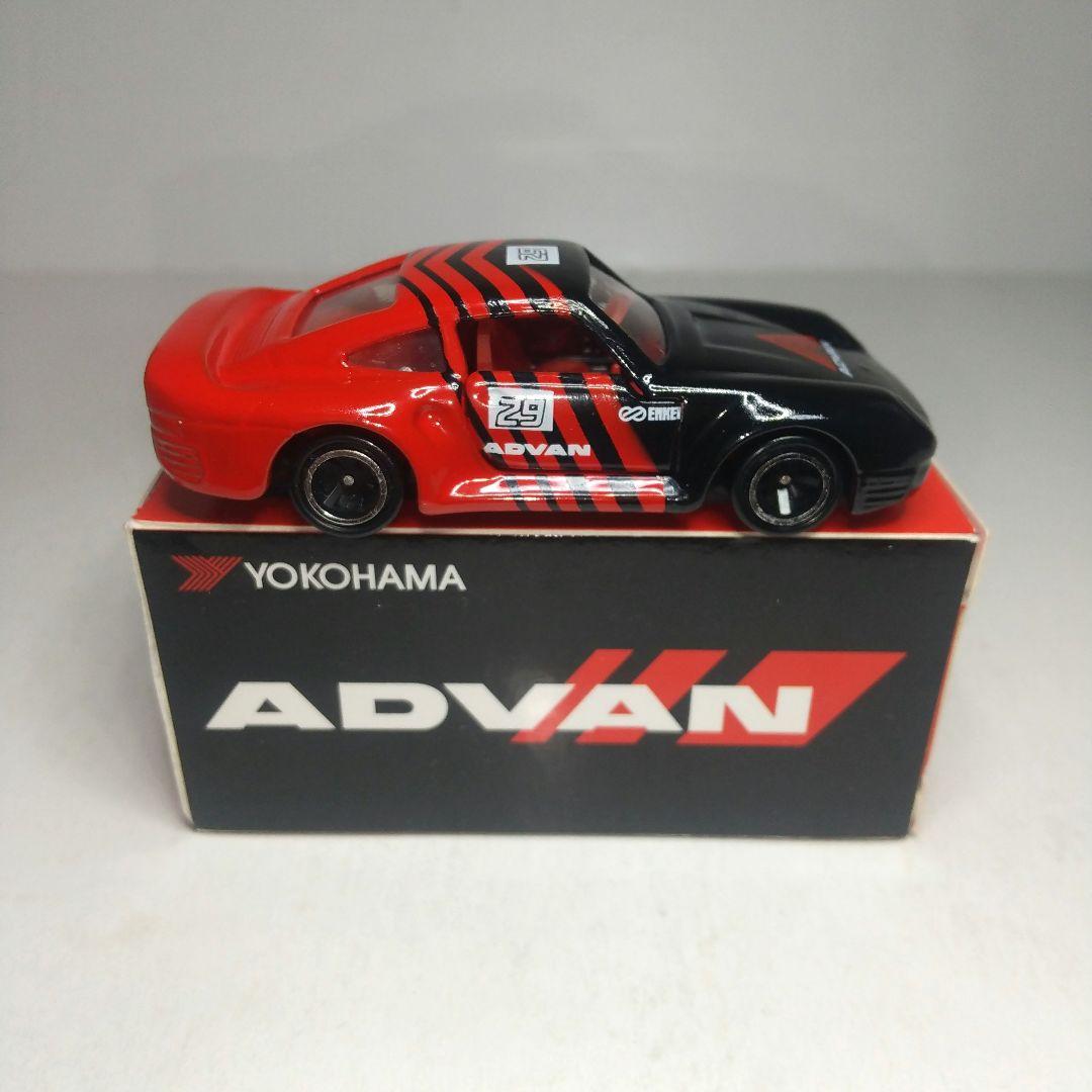 (3698)トミカ 日本製 ポルシェ 959 アドバン 特注品