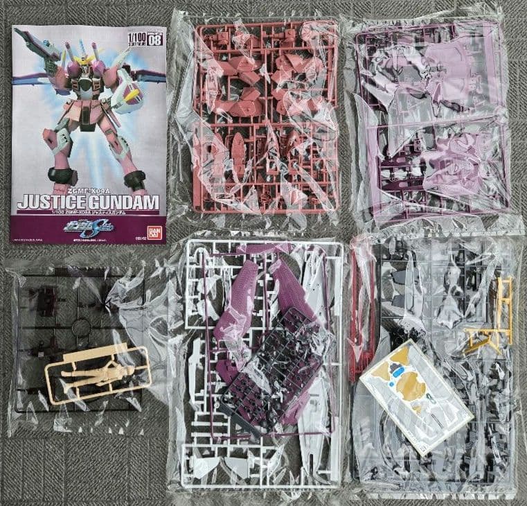 ガンプラ　ガンダムSEED＆DESTINY 1/100　4点まとめ売り