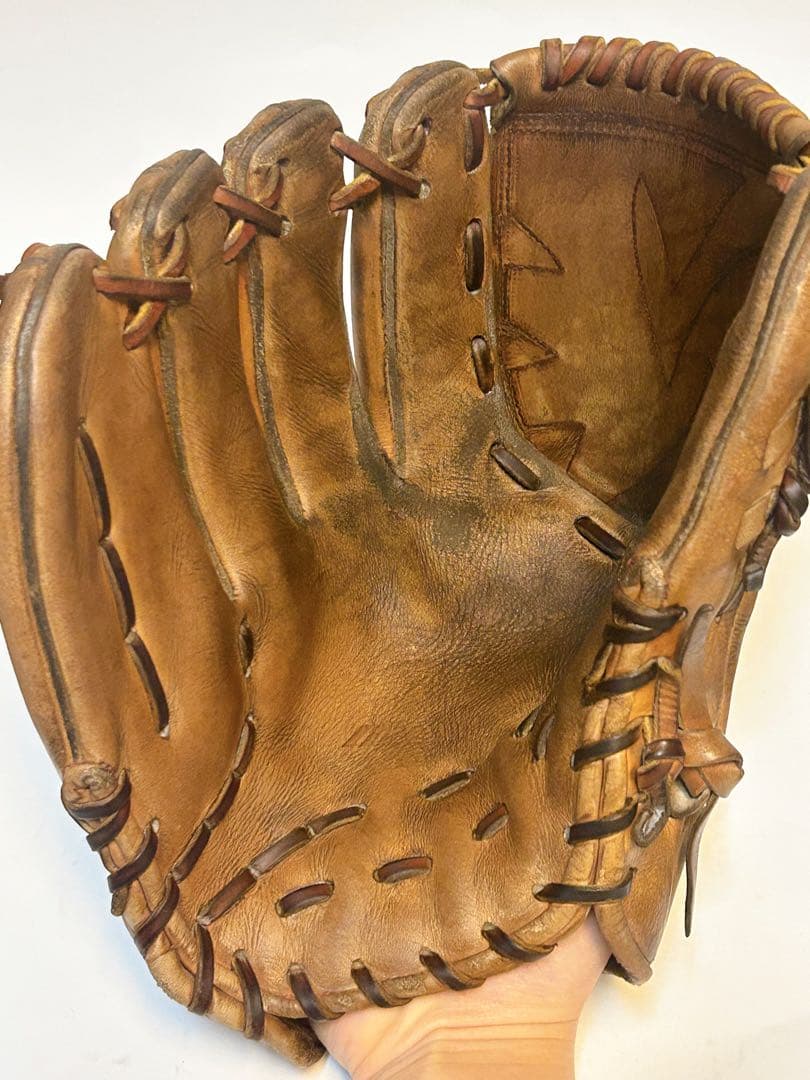 ✳即使用可！硬式投手用✳ ミズノプロ クリーニング・オイルメンテ済 左投げ用