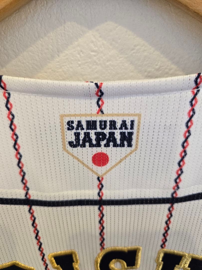 未使用！阪神タイガース 侍ジャパン レプリカユニフォーム 森下選手 サイズL