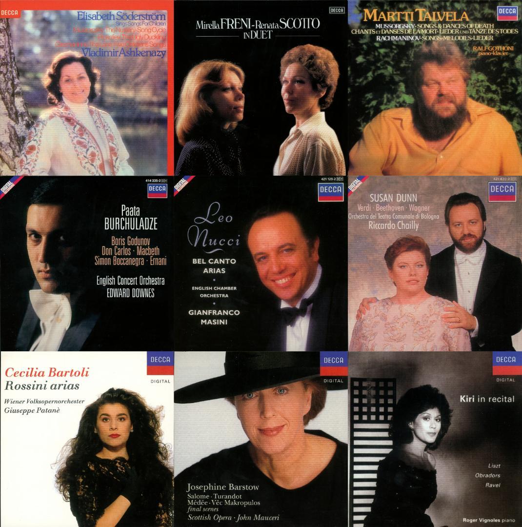 デッカ・サウンド ヴォーカルリサイタル 55枚組