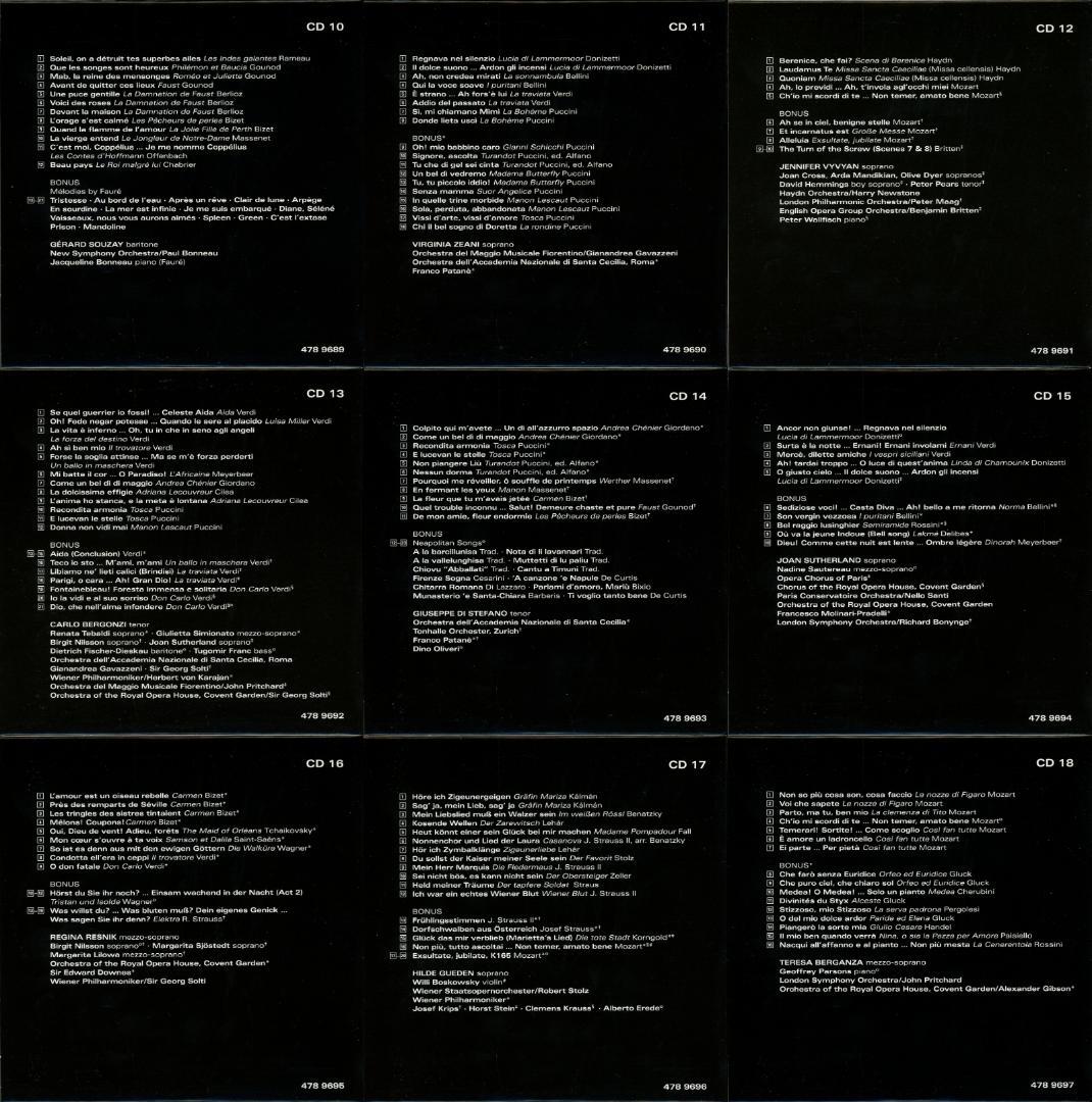 デッカ・サウンド ヴォーカルリサイタル 55枚組