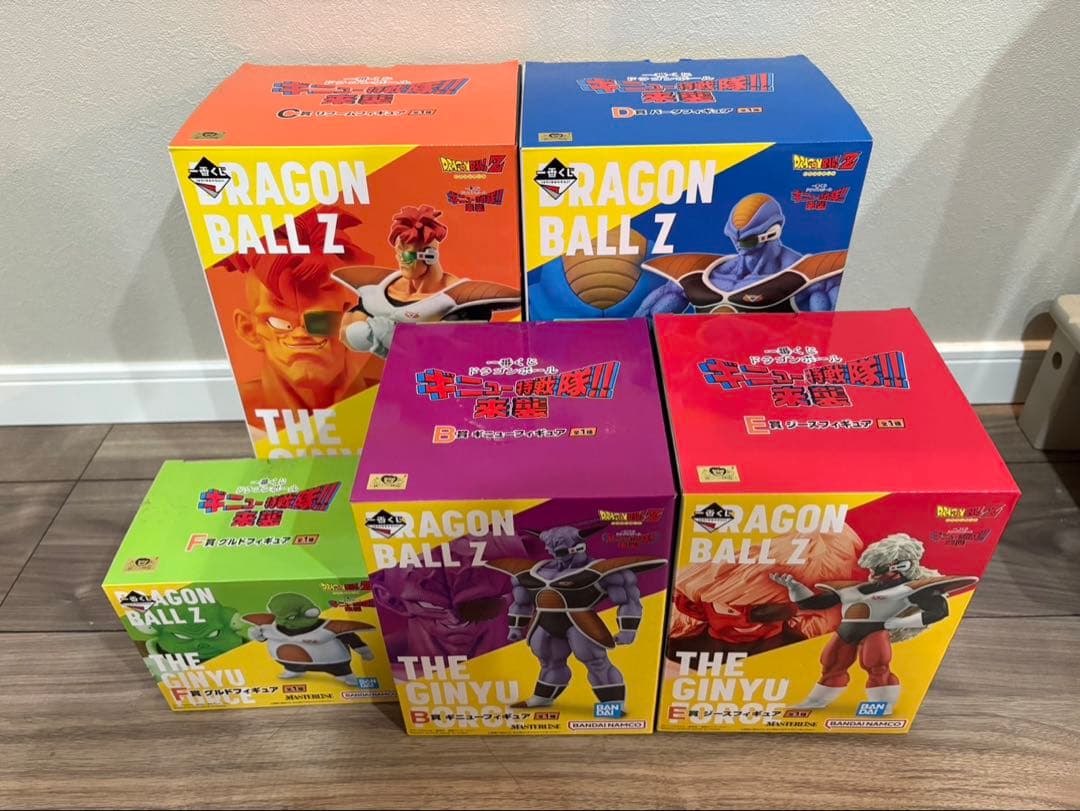 コ*ム様 ドラゴンボールZギニュー特戦隊 フィギュアセット