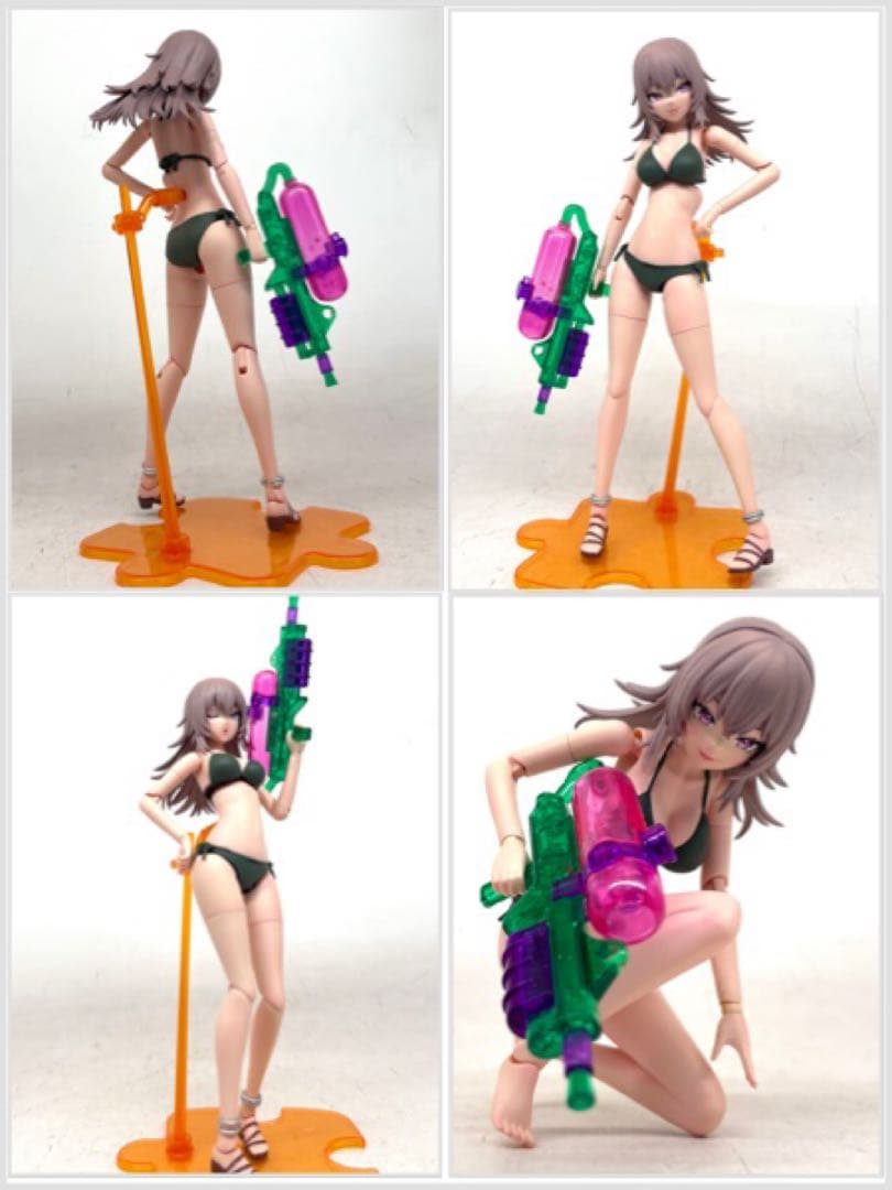 創彩少女庭園一条 星羅【水着】ヘアアレンジVer. ウルフさんカラー　完成品