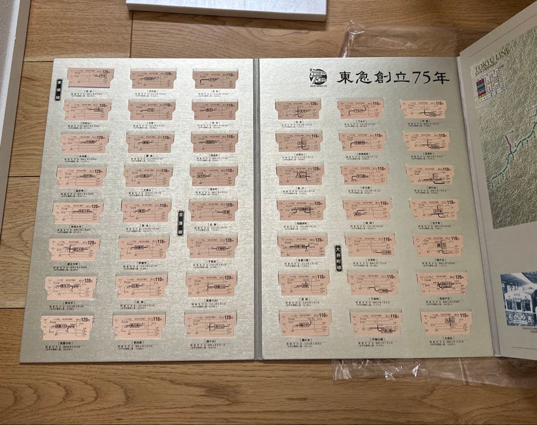 TOKYU ANNIVERSARY 75周年記念冊子