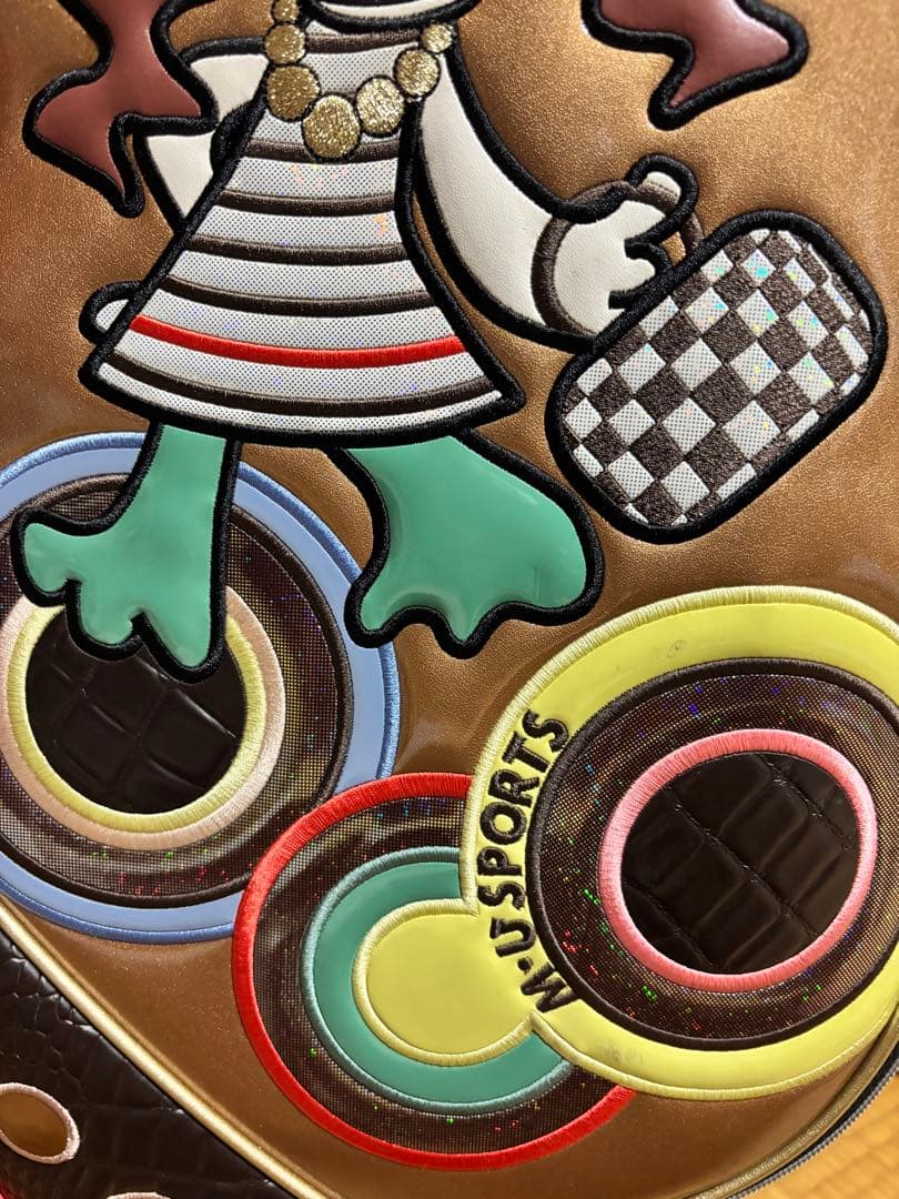 M.U SPORTS ミエコ　ウエサコ　ゴルフバッグ