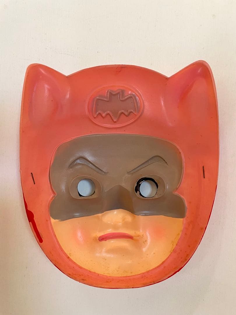 バットマン バットガール マスク お面　ビンテージ レトロ　レア　アメコミ70代