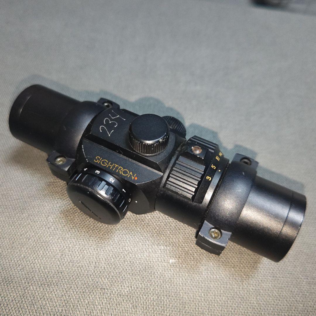 最終価格 珍品 放出品 SIGHTRON ドットサイト S33-3D 89式等に