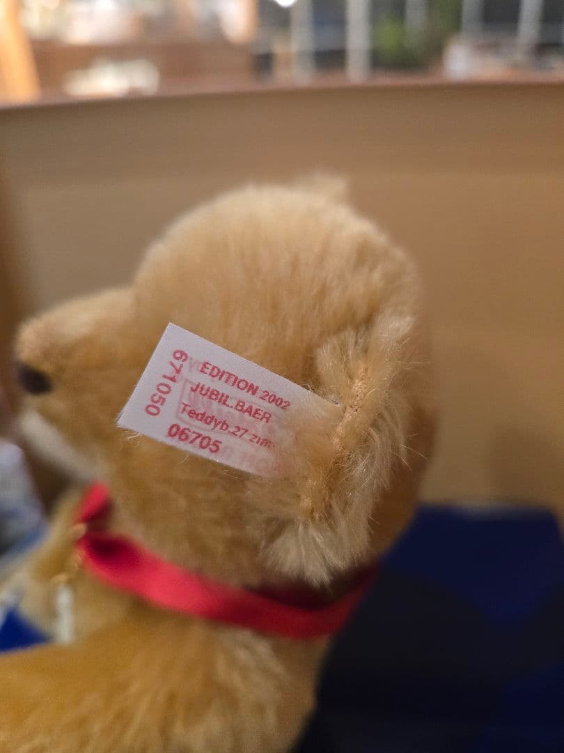 シュタイフ 2002年 テディベア生誕100周年 アニバーサリー テディベア