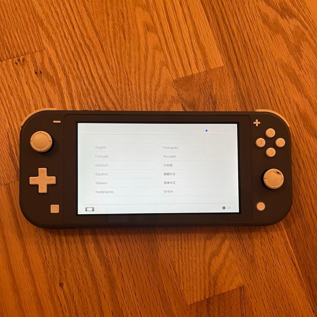 動作問題なし！Nintendo Switchライト グレー