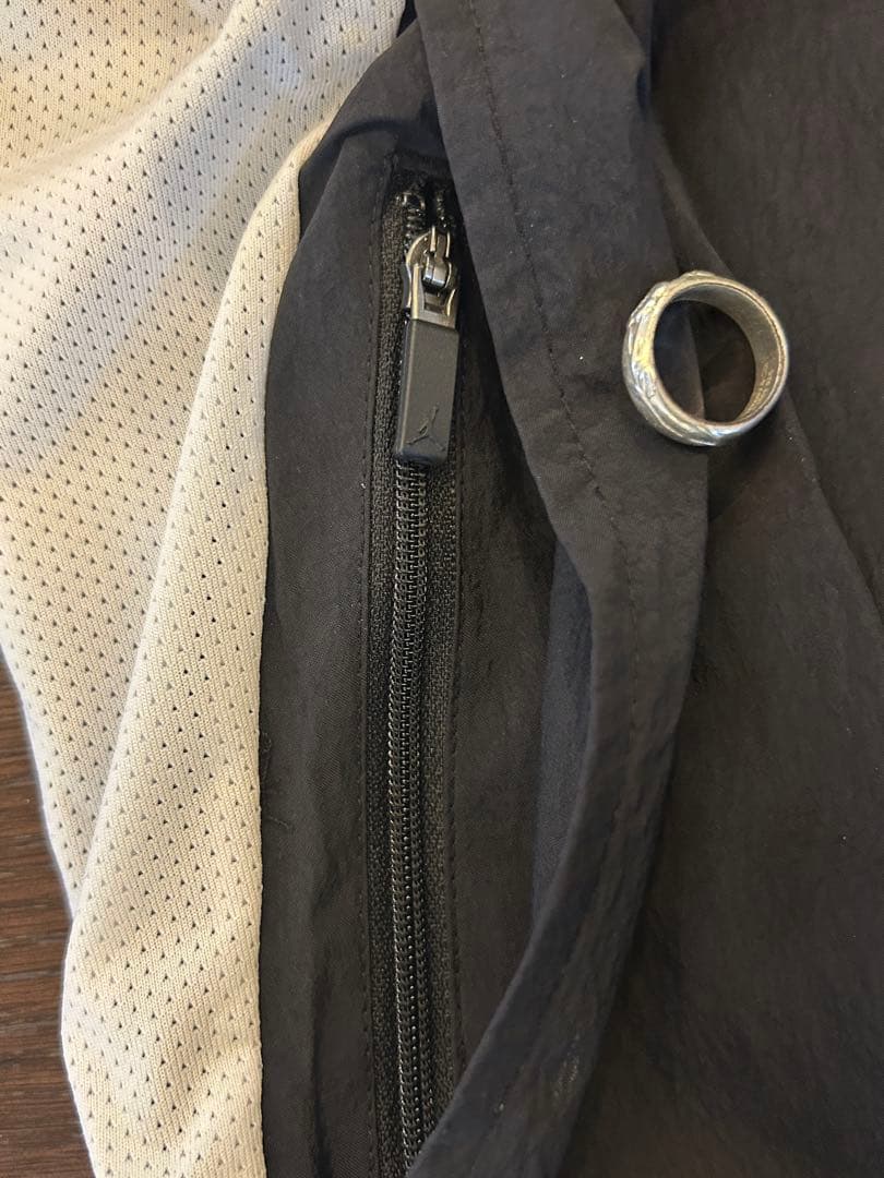 【極美品】PSG×JORDAN AJ1 ジャケット　ブラック　Lサイズ